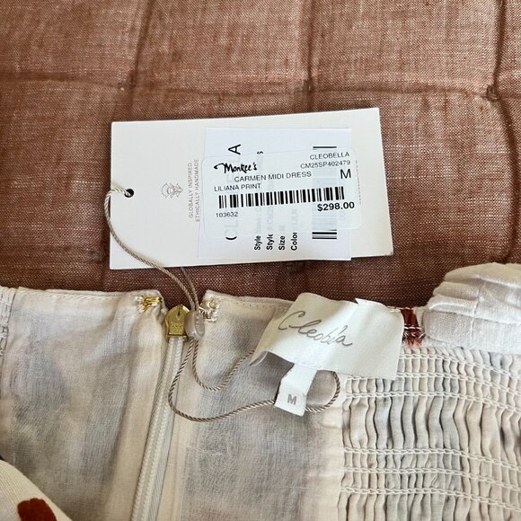NWT Cleobella-Carmen Midi Dress | Liliana-Size M - Picture 9 of 12